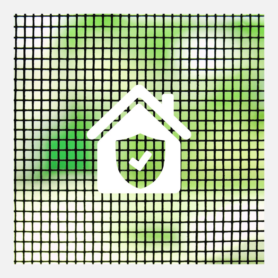 Window Screen Texture, Closeup